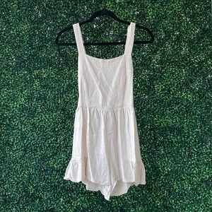 Storia romper, light beige, open back, never worn!